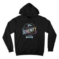 Vintage Serenity Smuggling And Transport Firefly Tie Dye Hoodie