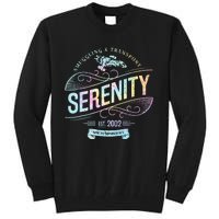 Vintage Serenity Smuggling And Transport Firefly Tie Dye Tall Sweatshirt