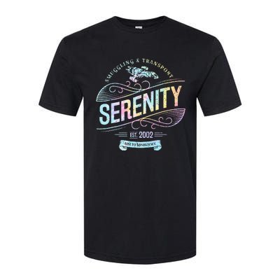 Vintage Serenity Smuggling And Transport Firefly Tie Dye Softstyle® CVC T-Shirt