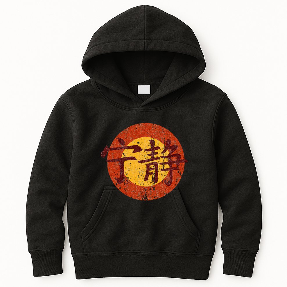 Vintage Serenity Symbol Firefly Kids Hoodie