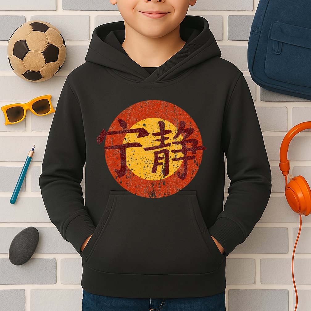 Vintage Serenity Symbol Firefly Kids Hoodie
