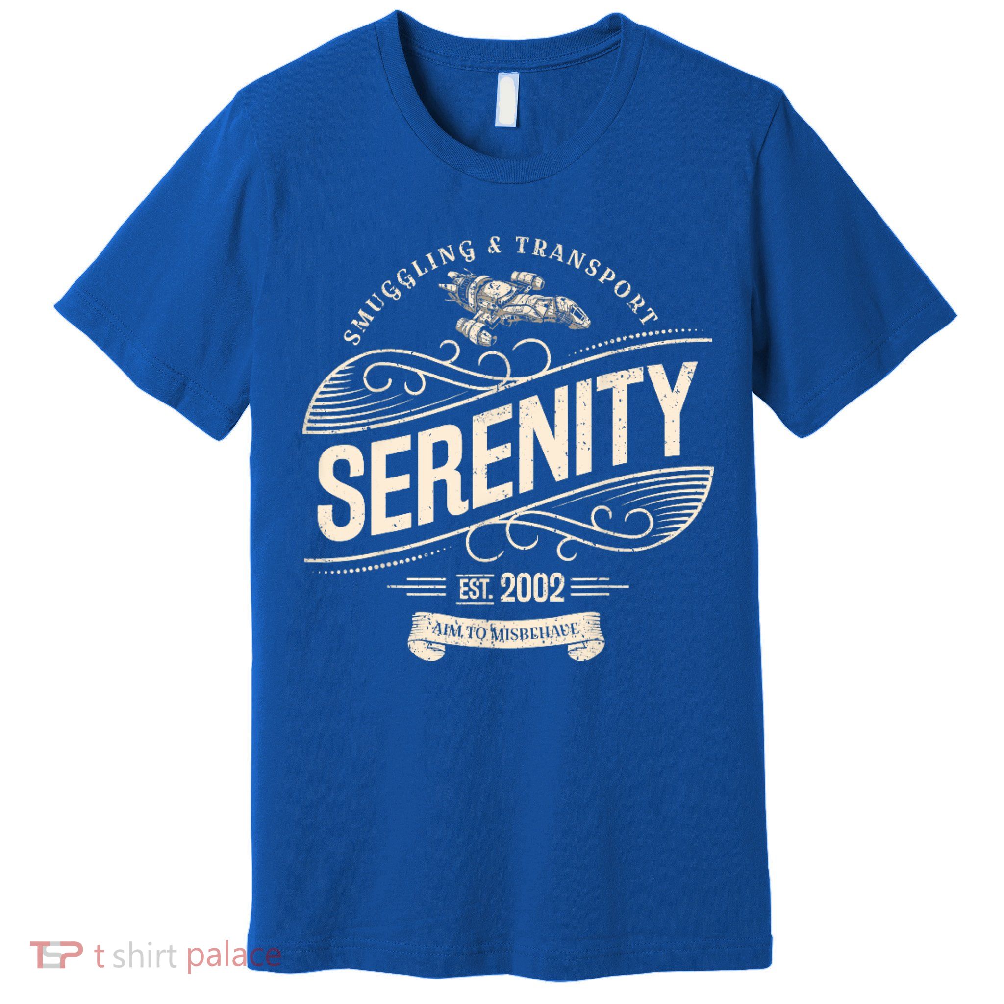 Vintage Serenity Smuggling And Transport Firefly Premium T-Shirt