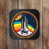 Vintage Space Shuttle Space Lover & Astronomy Stargazer Coaster