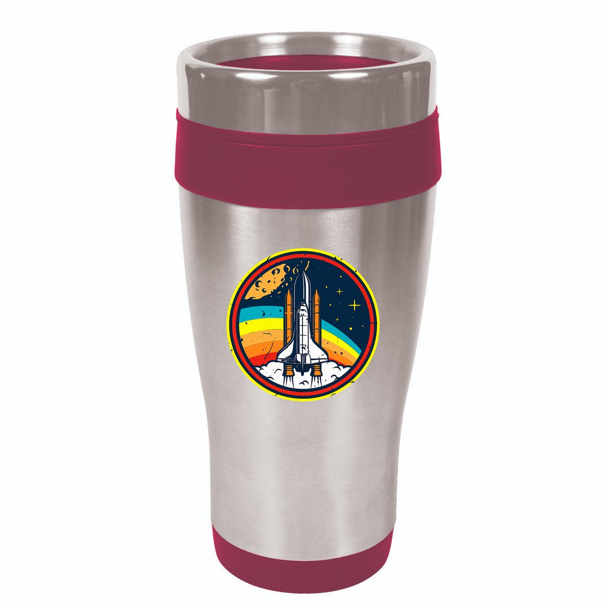 Vintage Space Shuttle Space Lover & Astronomy Stargazer 16oz Travel Tumbler