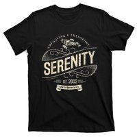 Vintage Serenity Smuggling And Transport Firefly T-Shirt