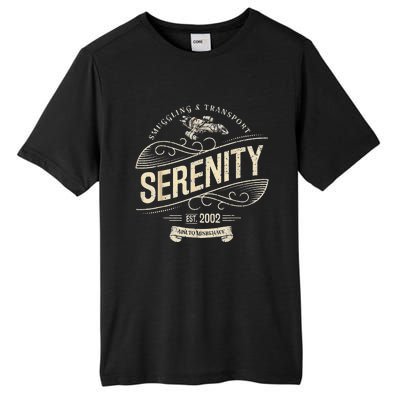 Vintage Serenity Smuggling And Transport Firefly Tall Fusion ChromaSoft Performance T-Shirt