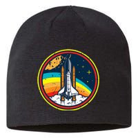 Vintage Space Shuttle Space Lover & Astronomy Stargazer Sustainable Beanie