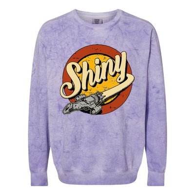 Vintage Shiny Since 2002 Firefly Serenity Colorblast Crewneck Sweatshirt