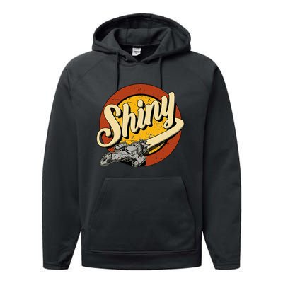 Vintage Shiny Since 2002 Firefly Serenity Performance Fleece Hoodie