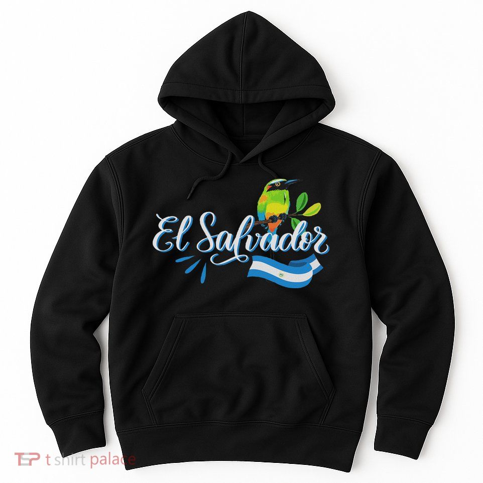 Vos Solo Sos Paja Salvadoran Slang El Salvador Flag Torogoz Hoodie