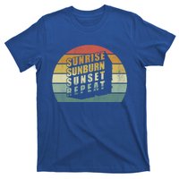 Vintage Sunrise Sunburn Sunset Repeat Country Music Summer Gift T-Shirt