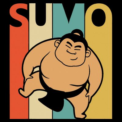 Vintage Sumo  Sumo Wrestling Gift T-Shirt