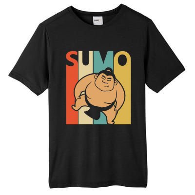 Vintage Sumo  Sumo Wrestling Gift Tall Fusion ChromaSoft Performance T-Shirt