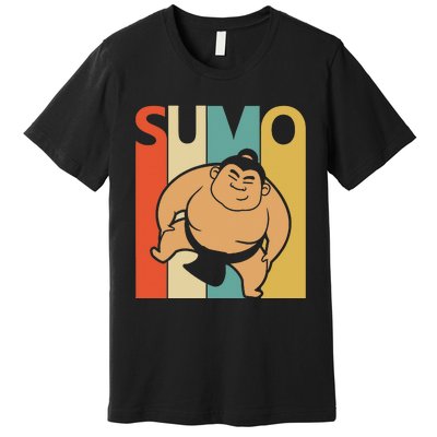 Vintage Sumo  Sumo Wrestling Gift Premium T-Shirt