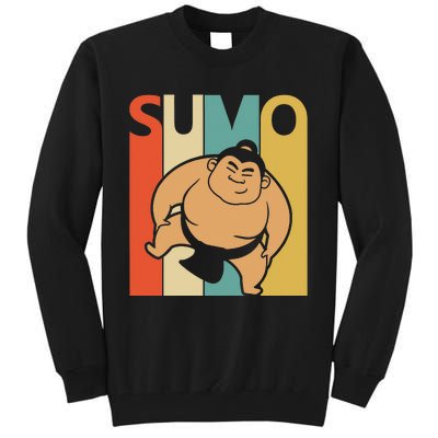 Vintage Sumo  Sumo Wrestling Gift Tall Sweatshirt