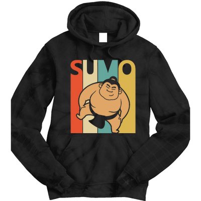 Vintage Sumo  Sumo Wrestling Gift Tie Dye Hoodie