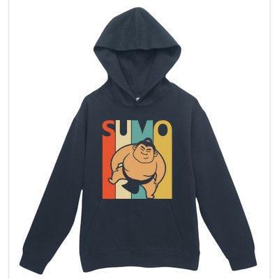 Vintage Sumo  Sumo Wrestling Gift Urban Pullover Hoodie