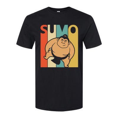 Vintage Sumo  Sumo Wrestling Gift Softstyle CVC T-Shirt