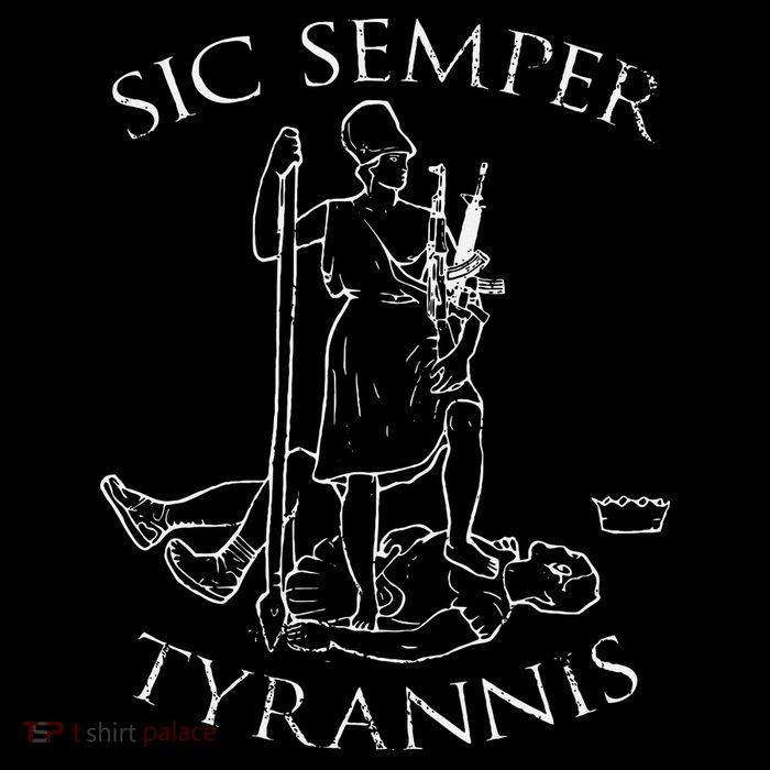 Virginia Sic Semper Tyrannis Youth Performance Sprint T-Shirt