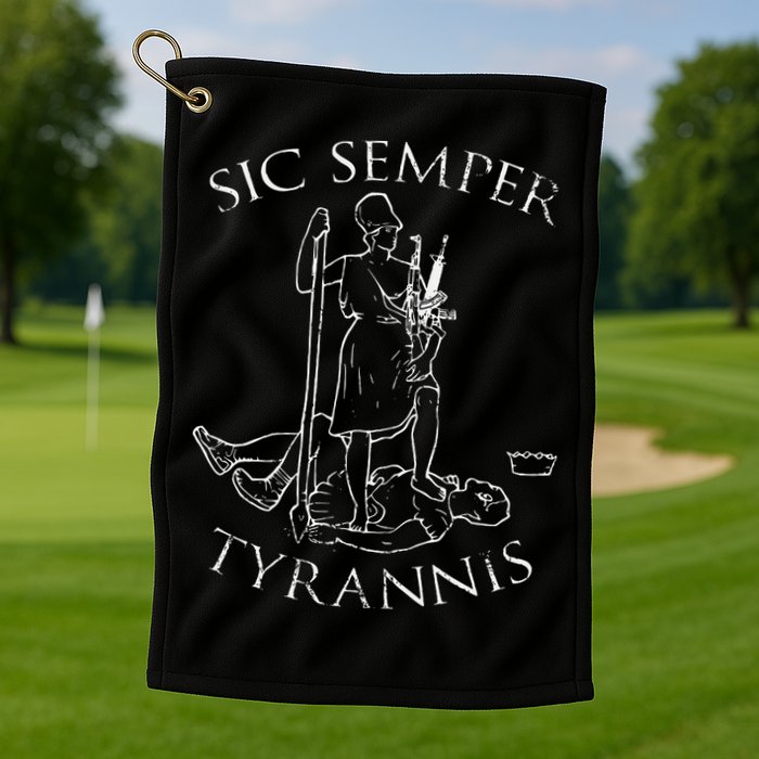 Virginia Sic Semper Tyrannis Golf Towel