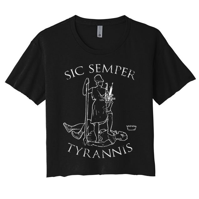 Virginia Sic Semper Tyrannis Crop Top