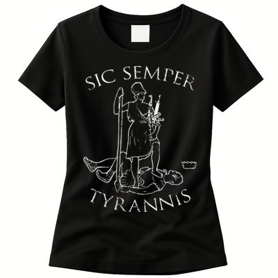 Virginia Sic Semper Tyrannis Womens T-Shirt