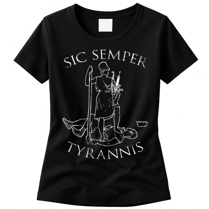 Virginia Sic Semper Tyrannis Womens T-Shirt