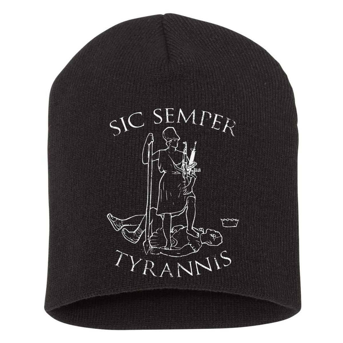 Virginia Sic Semper Tyrannis Short Acrylic Beanie