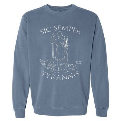 Virginia Sic Semper Tyrannis Garment-Dyed Sweatshirt