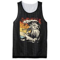 Vintage Surfing Skeleton Halloween Surfboard Mesh Reversible Basketball Jersey Tank