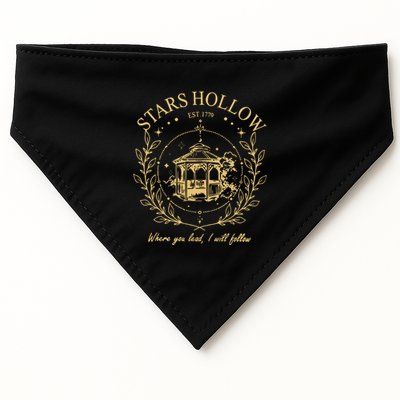 Vintage Style Stars Hallow USA-Made Doggie Bandana