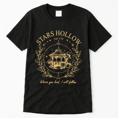Vintage Style Stars Hallow Tall T-Shirt