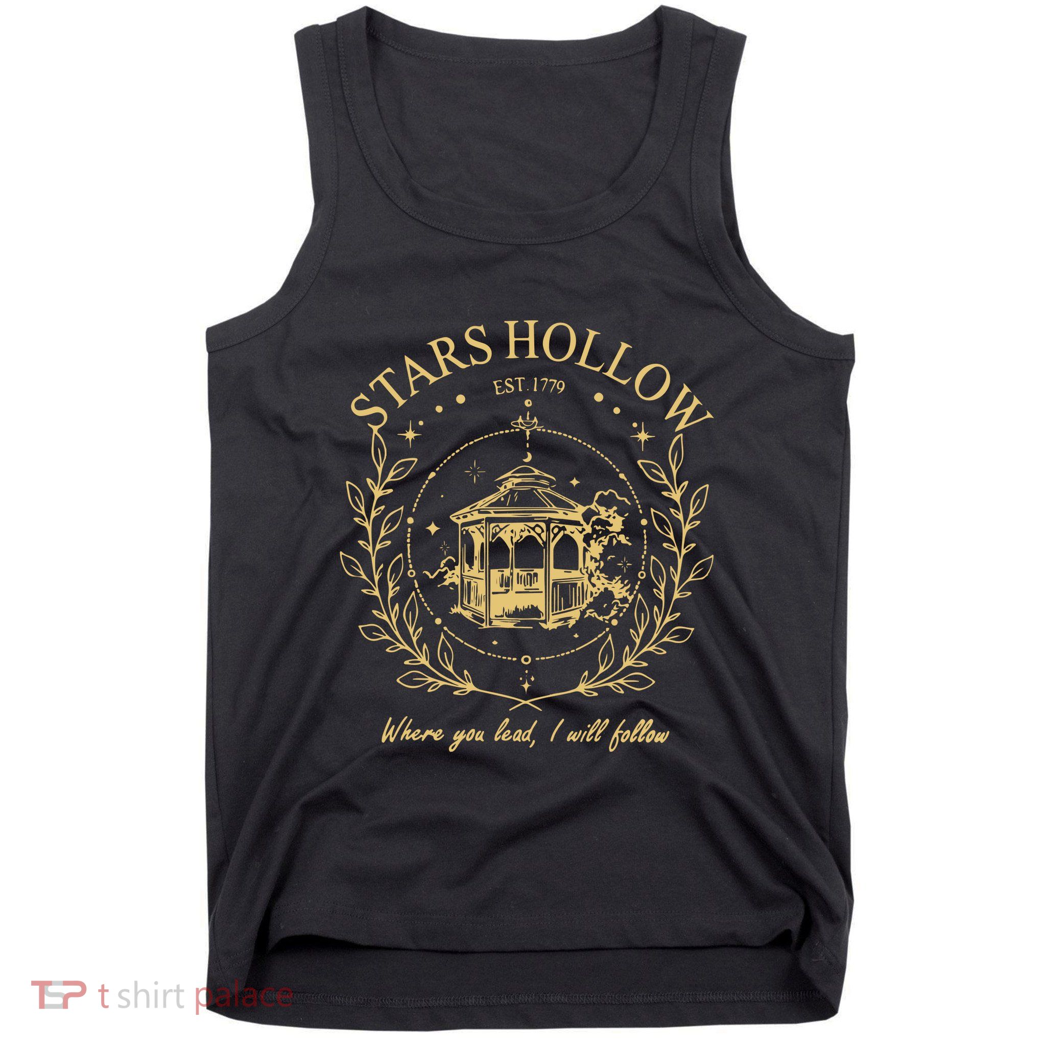 Vintage Style Stars Hallow Tank Top