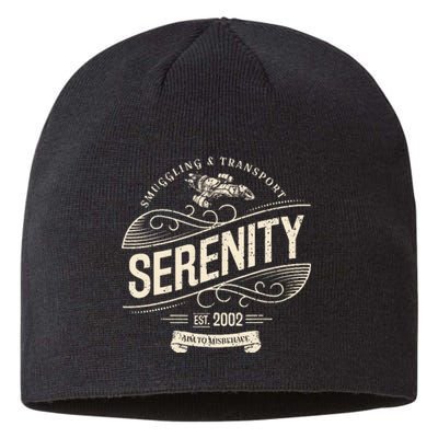 Vintage Serenity Smuggling And Transport Firefly Sustainable Beanie