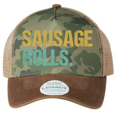 Vintage Style Sausage Rolls Gift Legacy Tie Dye Trucker Hat