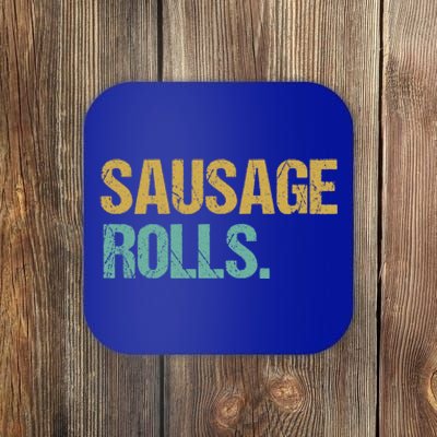 Vintage Style Sausage Rolls Gift Coaster