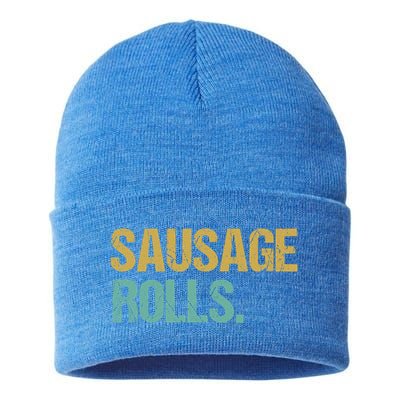 Vintage Style Sausage Rolls Gift Sustainable Knit Beanie