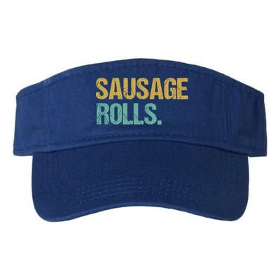 Vintage Style Sausage Rolls Gift Valucap Bio-Washed Visor