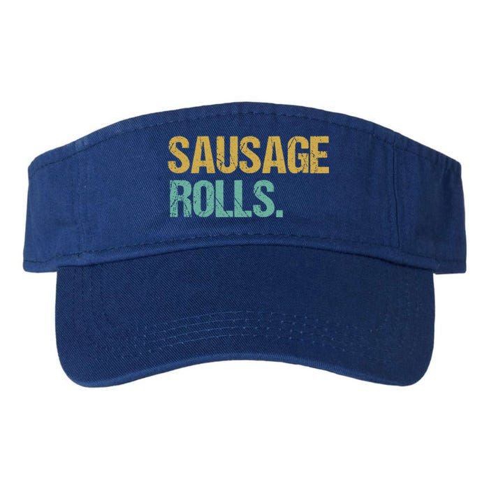 Vintage Style Sausage Rolls Gift Valucap Bio-Washed Visor