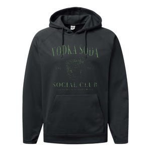 Vodka Soda Social Club Performance Fleece Hoodie