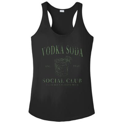 Vodka Soda Social Club Ladies PosiCharge Competitor Racerback Tank