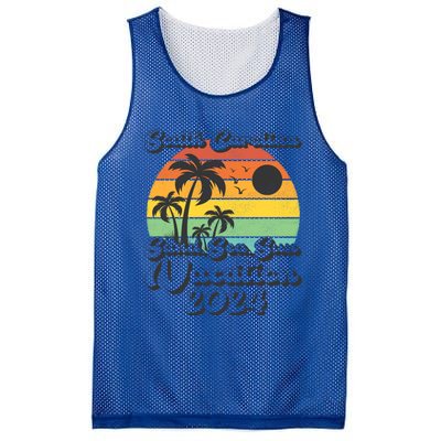 Vintage Sand Sea Sun Vacation 2024 South Carolina Beach Gift Mesh Reversible Basketball Jersey Tank