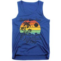 Vintage Sand Sea Sun Vacation 2024 South Carolina Beach Gift Tank Top