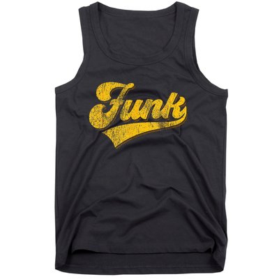 Vintage Style Soul Music Retro Dancing 80s Disco Funk Tank Top