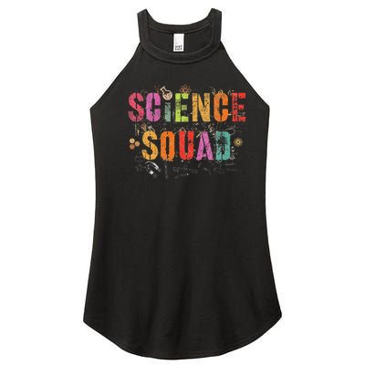 Vintage Science Squad Technology Teacher Team Student Stem Women’s Perfect Tri Rocker Tank