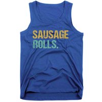 Vintage Style Sausage Rolls Gift Tank Top