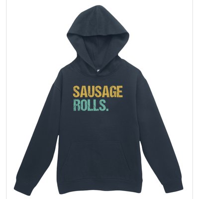 Vintage Style Sausage Rolls Gift Urban Pullover Hoodie