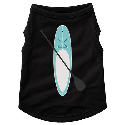 Vintage Summer Stand Up Paddle Board Sup Cute Gift Doggie Tank