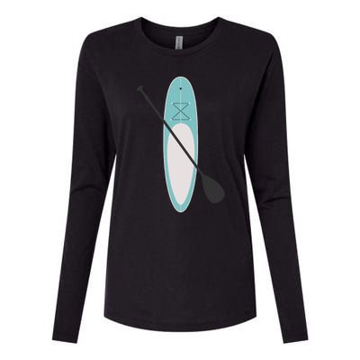 Vintage Summer Stand Up Paddle Board Sup Cute Gift Womens Cotton Relaxed Long Sleeve T-Shirt