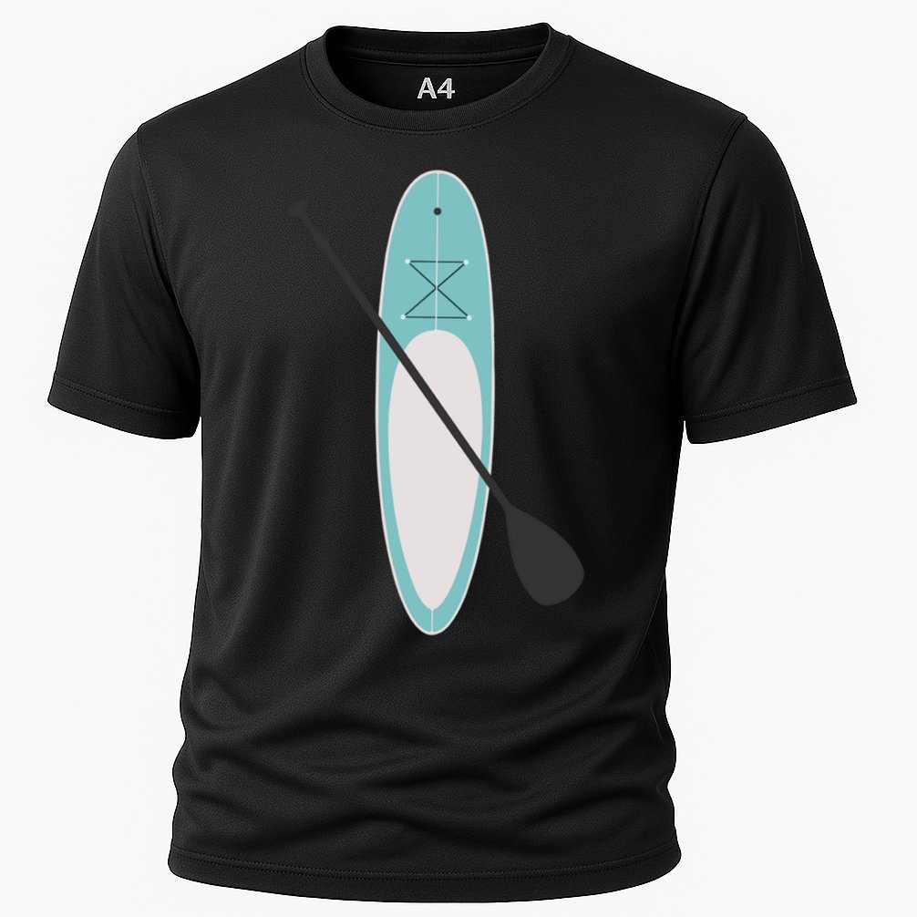 Vintage Summer Stand Up Paddle Board Sup Cute Gift Performance Shirt
